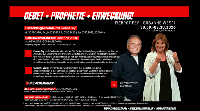 Gebetskonferenz Flyer
